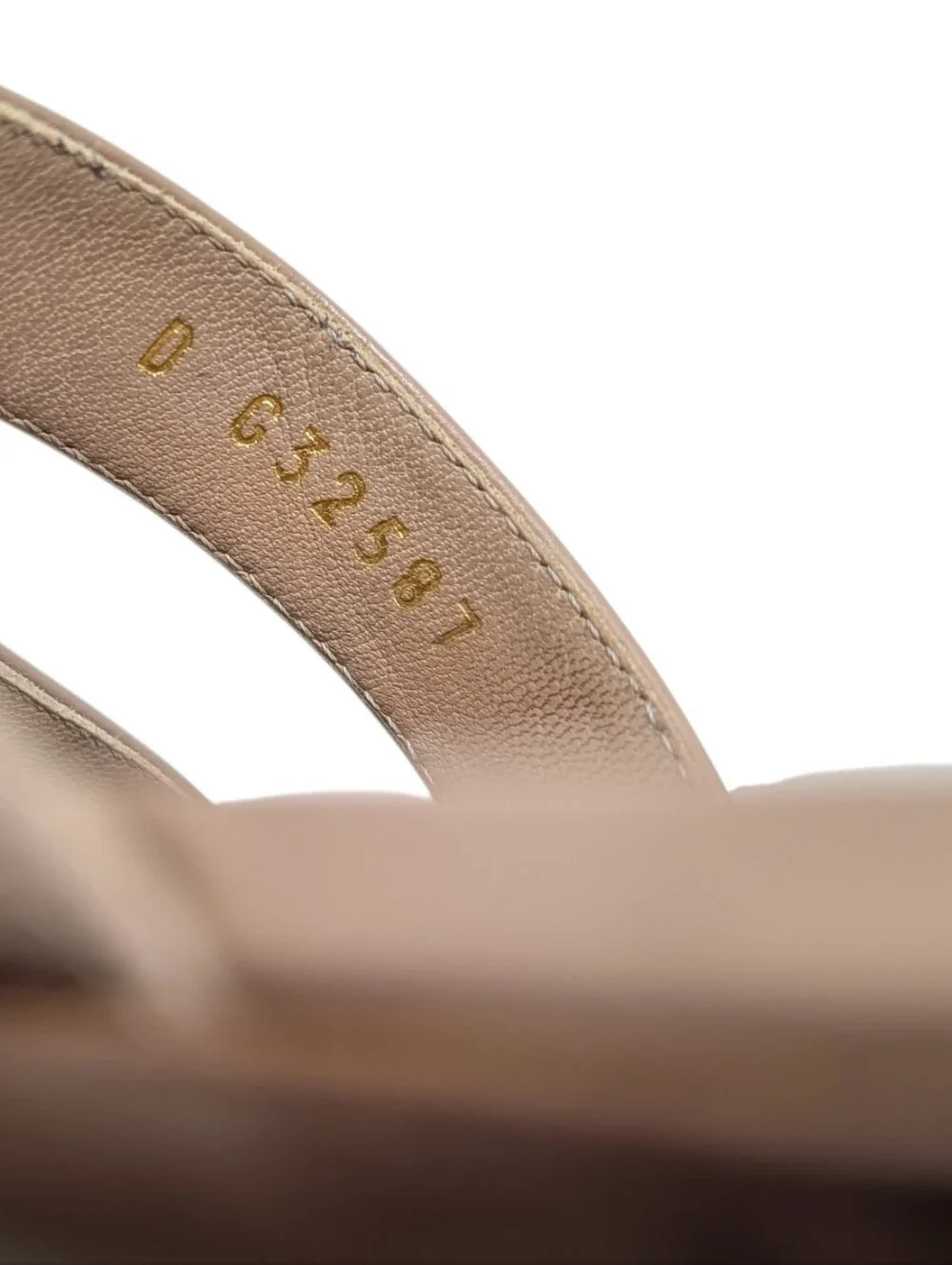 Chanel Beige Nude Interlocking CC Silver Turnlock Slide Mule Sandals Size EU 39